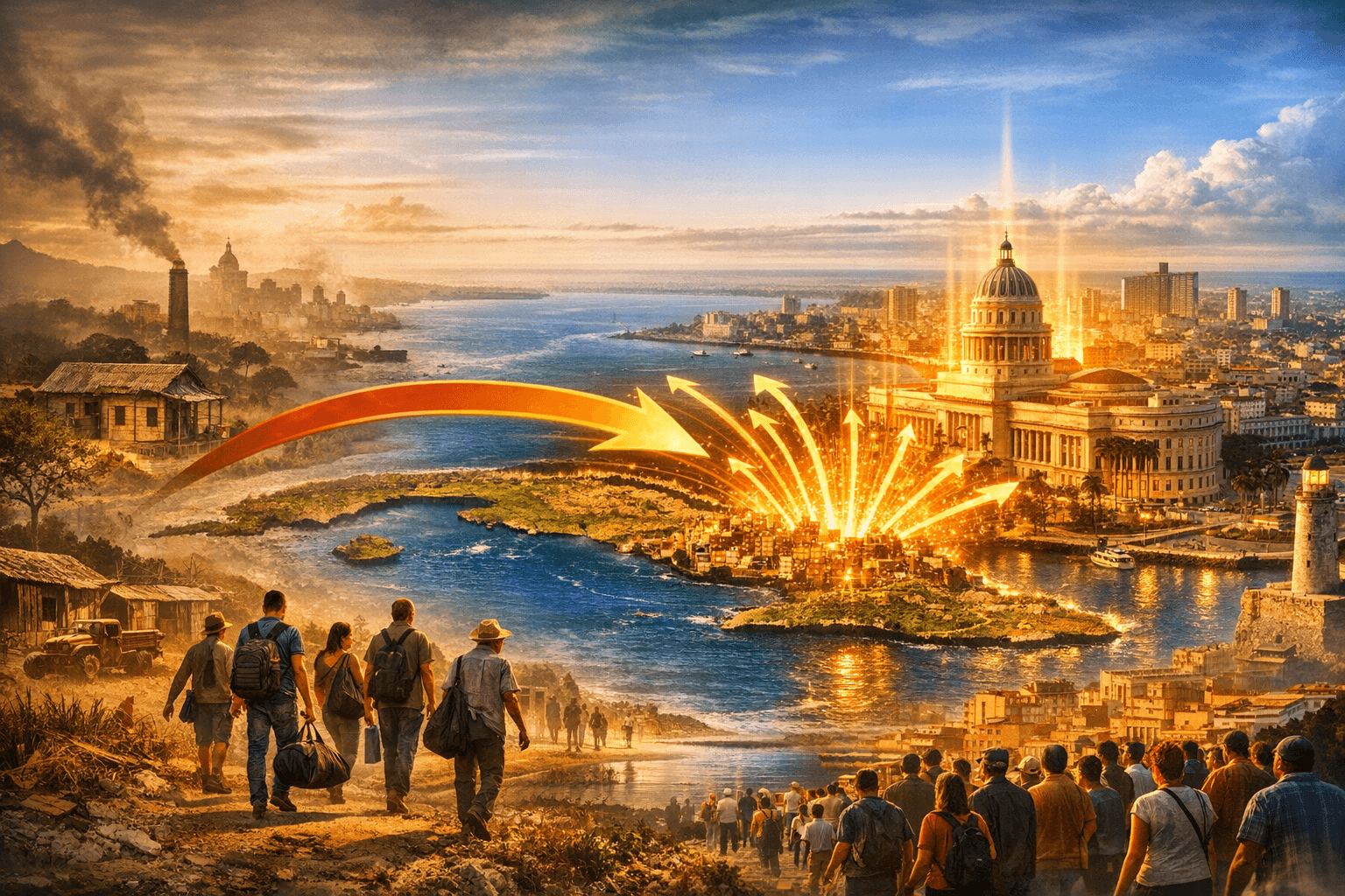 La Habana como centro gravitacional.