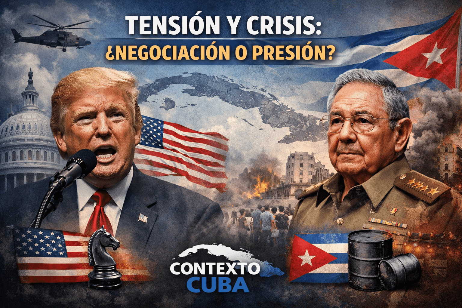 Trump endurece el tono sobre Cuba, pero la supuesta negociación sigue sin prueba pública