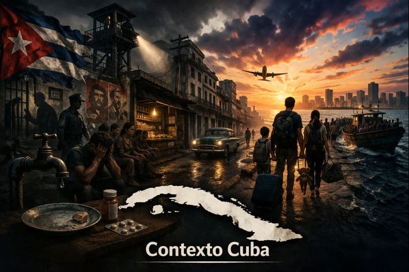 Cuba: la dictadura que expulsa a su pueblo