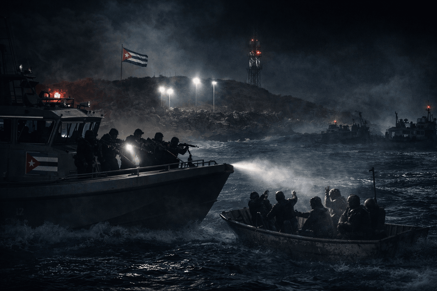 Fiscalía cubana imputa por terrorismo a seis personas tras intento de infiltración en Villa Clara.