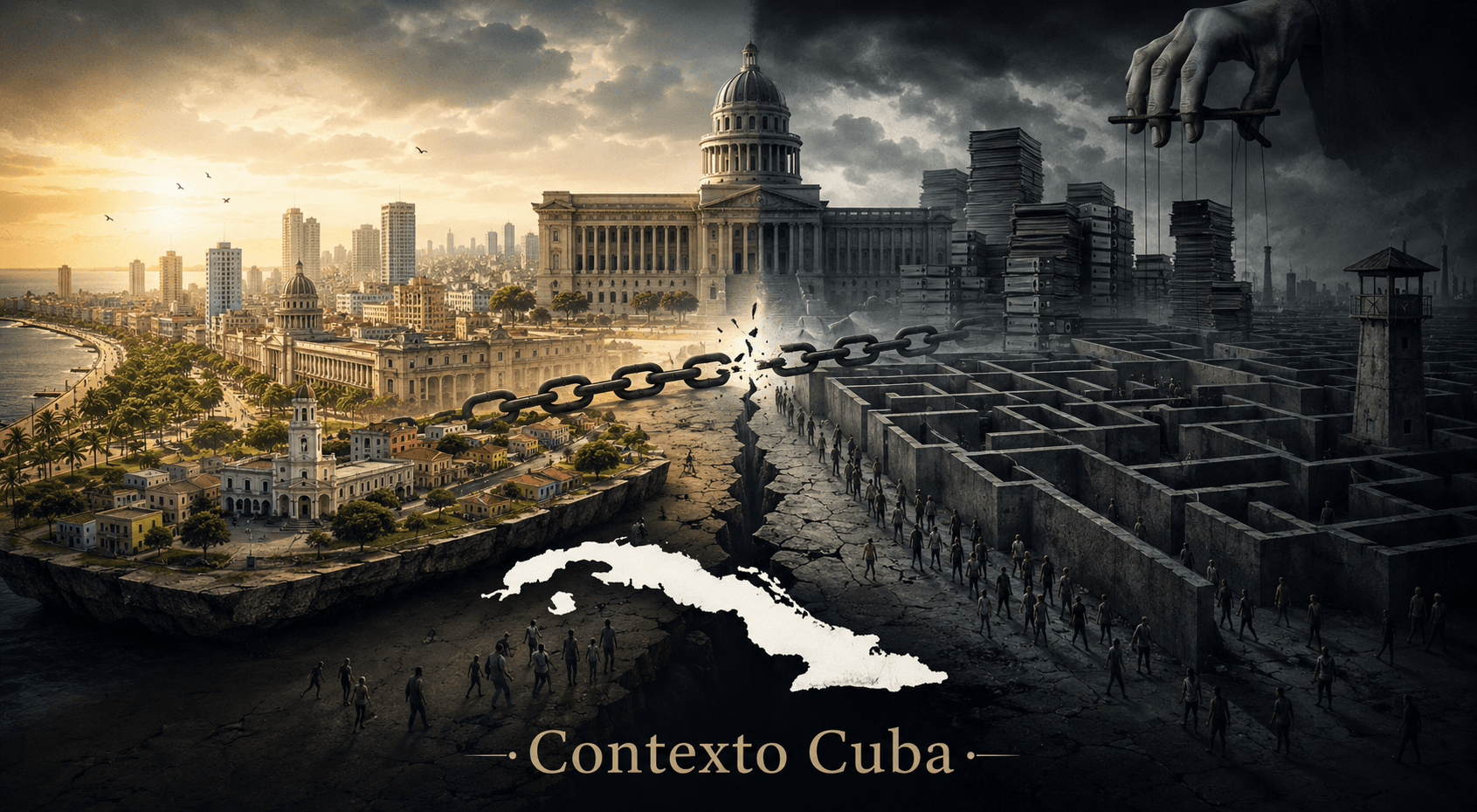 Cuba: el mapa que creció mientras el país se encogía
