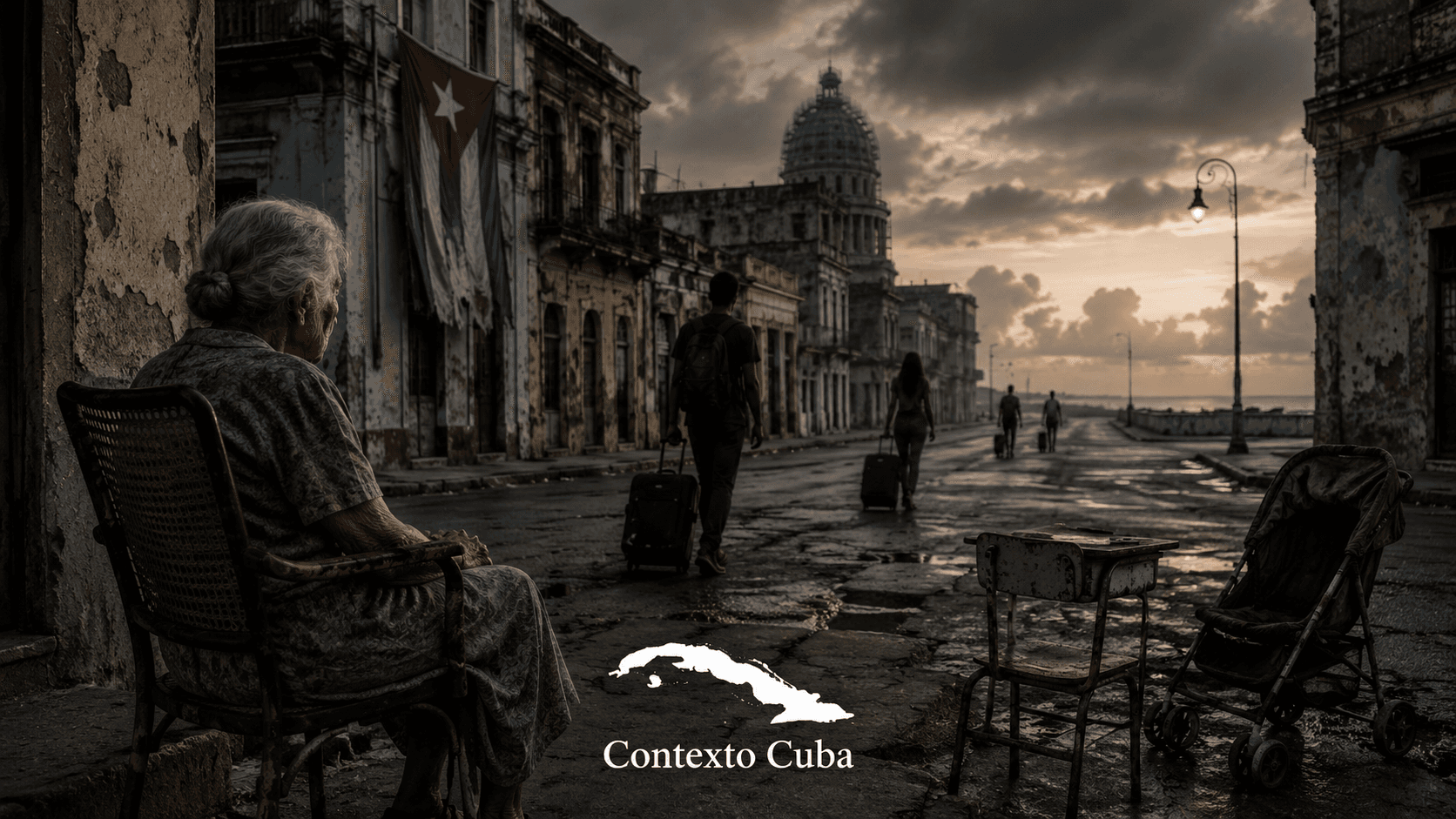 Cuba no envejece solamente: se vacía bajo un sistema que expulsó su futuro