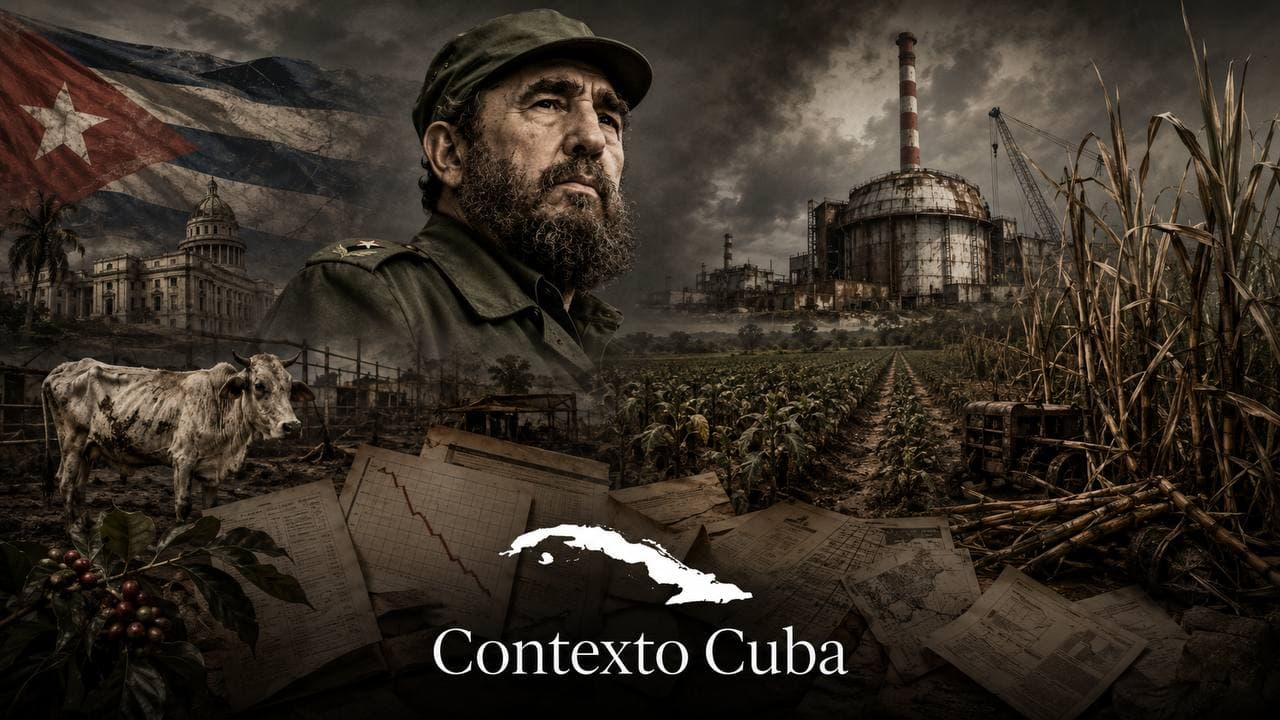 Fidel Castro y la economía del delirio: medio siglo usando a Cuba como laboratorio personal